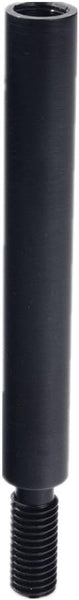 DEWHEL 3.75"(94MM) Type R Style Short Shift knob Lever Extension Extender (10x1.25mm Thread Pitch) Various (Black)