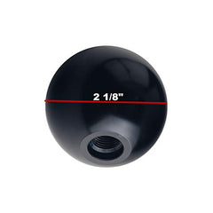 Dewhel 6 Speed Japanese Pistion Brusfed Black Shift Knob Weighted M12X1.25 M10X1.5 M10X1.25 M8X1.25 Short Shifter Reverse on Top Left - product view 6