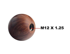 DEWHEL Wooden Universal Manual Aluminum Shift Knob 200 Gram Weighted Gear Shift knobs M10X1.5 M12X1.25 M10X1.25 M8X1.25 - product view 5