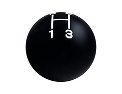 DEWHEL Aluminum 3 Speed Shifter Shift knob Black 5/16