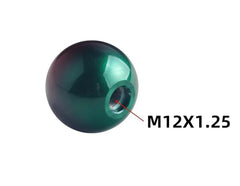 DEWHEL JDM Universal Bi-Color Red/Green Aluminum Round Weighted (210g) Manual Gear Shift Knob M12x1.25 M10x1.5 M10x1.25 M8x1.25 - product view 6