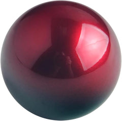 DEWHEL JDM Universal Bi-Color Red/Green Aluminum Round Weighted (210g) Manual Gear Shift Knob M12x1.25 M10x1.5 M10x1.25 M8x1.25