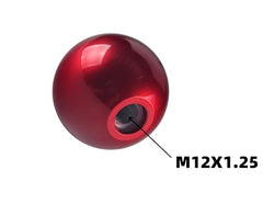 DEWHEL Aluminum Candy Red 200grams Weighted 5 6 Speed Shift Knob Shifter Sphere Universal M10x1.25 M8x1.25 M10x1.5 M12x1.25 - product view 5