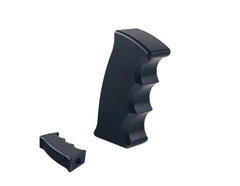 DEWHEL Aluminum Grip Style Handle Gear Shift Knob Universal Shifter for M12x1.25 M10x1.5 M10x1.25 M8x1.25 Black - product view 2